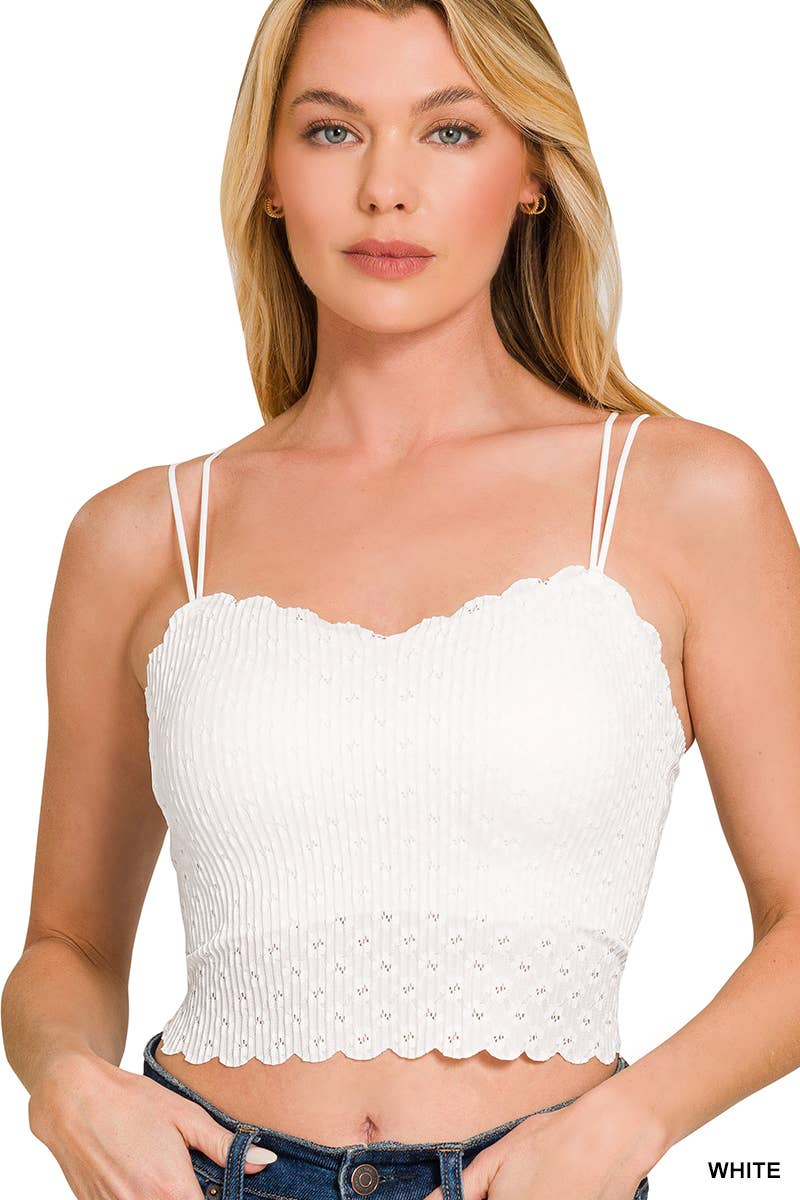 Vanilla Monkey - Seamless Lace Bralette With Bra Pads