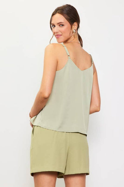 SKIES ARE BLUE - Recycled Double Strap Cami