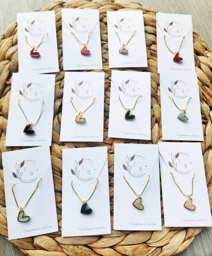 Twig & Rue boutique - Gold heart necklace