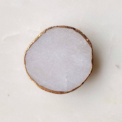 Ellison+Young - Golden Edge Natural Stone Phone Grip
