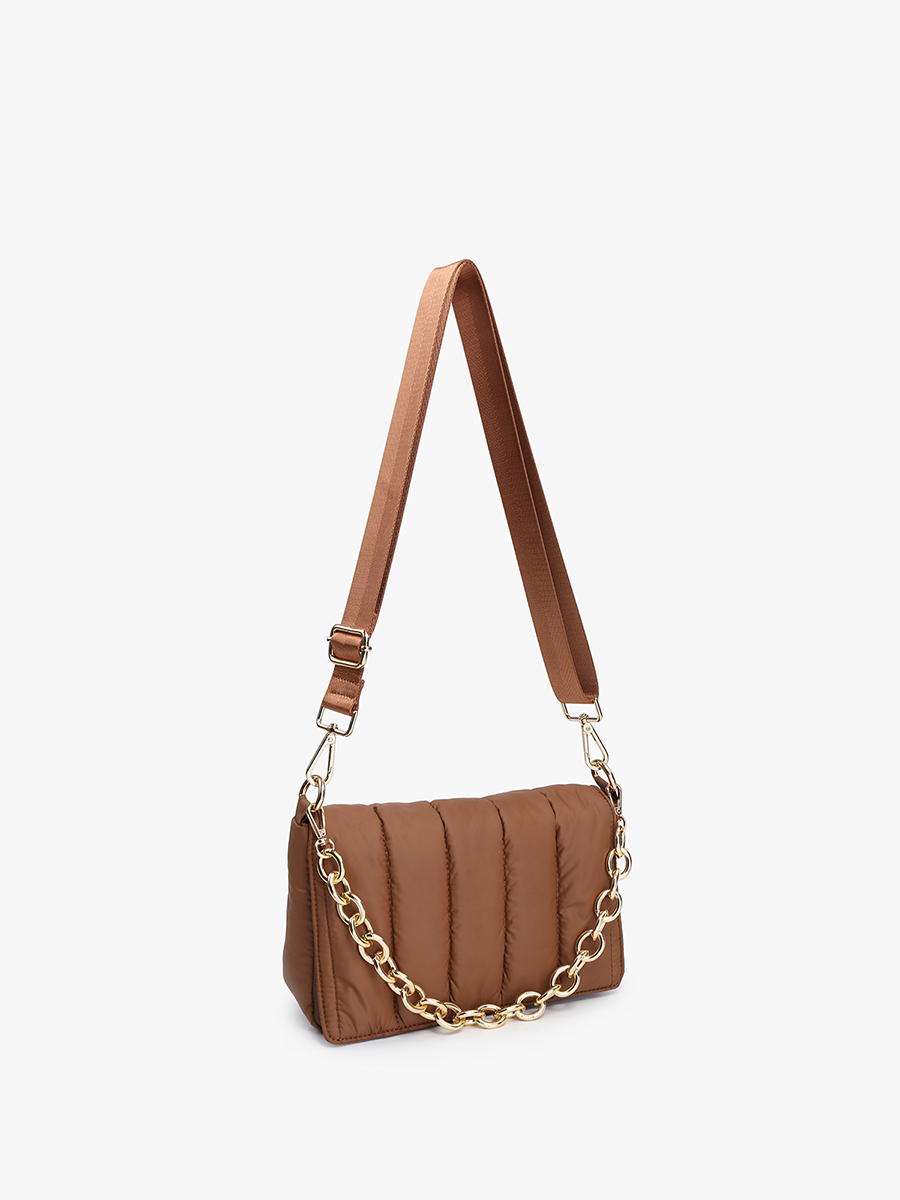 Jen & Co. - M2417 Lala Quilted Chain Crossbody