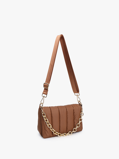 Jen & Co. - M2417 Lala Quilted Chain Crossbody