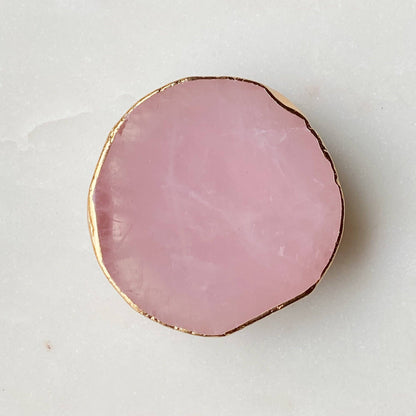 Ellison+Young - Golden Edge Natural Stone Phone Grip