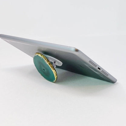 Ellison+Young - Golden Edge Natural Stone Phone Grip