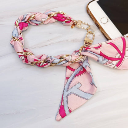Ellison+Young - Braided Scarf Chain Phone Lanyard
