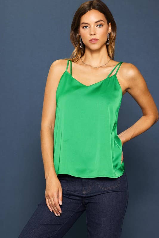 SKIES ARE BLUE - Recycled Double Strap Cami