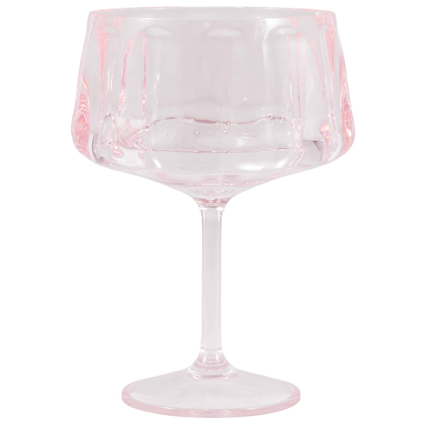 Cocktail Glass set of 4, pink