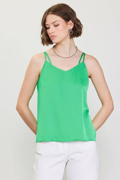 SKIES ARE BLUE - Recycled Double Strap Cami