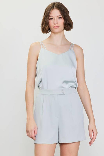SKIES ARE BLUE - Recycled Double Strap Cami