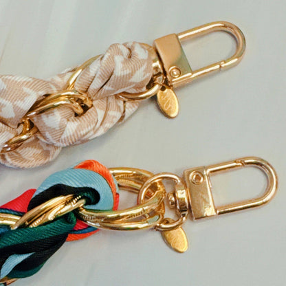 Ellison+Young - Braided Scarf Chain Phone Lanyard